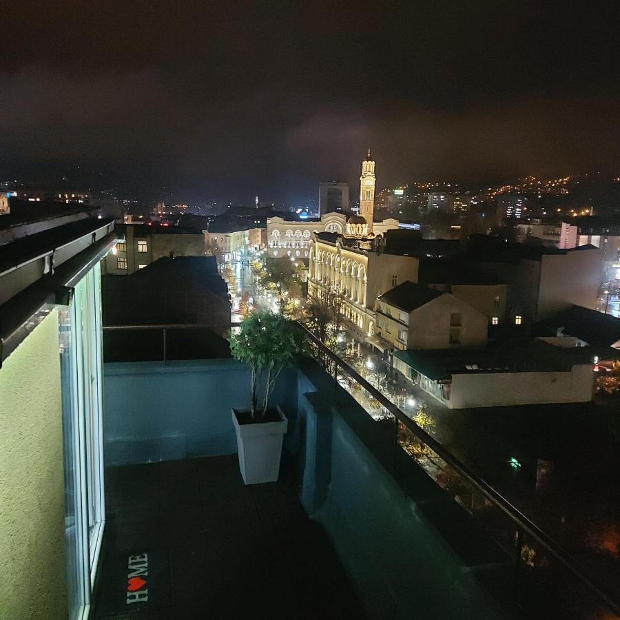 Apartman Pozoriste Penthaus Banja Luka Esterno foto