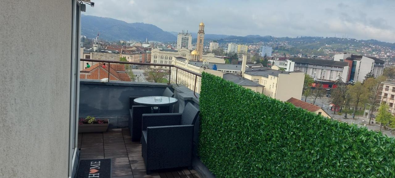 Apartman Pozoriste Penthaus Banja Luka Esterno foto